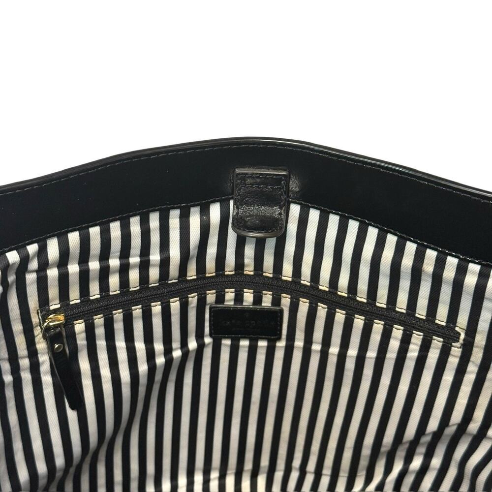 Kate Spade Hampton Road Davis Tote Shoulder Bag in Black - Smooth Leather - Picture 8 of 11